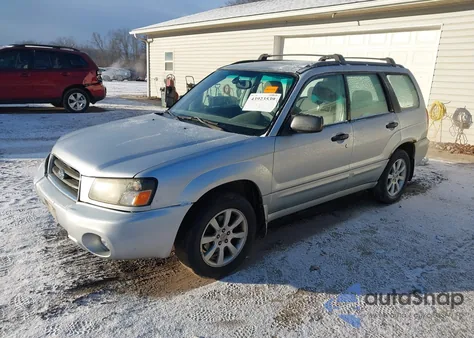 2005 Subaru Forester 2.5Xs z USA, uszkodzony, nr VIN JF1SG65635H737549